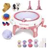 Zcvtbye SENTRO Macchina per Maglieria, 48 Aghi Macchina per Maglieria, Macchine per Maglieria con Contatori, per Adulti/Bambini Tessuti a Mano, Come Cappelli Sciarpe Guanti