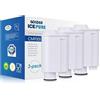 GOLDEN ICEPURE Filtro Acqua per Macchine da Caffè Compatibile Con Saeco CA6702/00, CA6702/10, CA6706/48/Brita Intenza+, 21001711, Lavazza, Gaggia Saeco, 3 pezzi