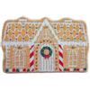 Generico Tappeto Natalizio A Forma Di Casa Di Pan Di Ginger, Zerbino Natalizio Per Interni Ed Esterni,tappetino In Cashmere Imitazione Cartone Animato,per Soggiorno, Camera Da Letto, Ufficio, Ecc. 60x40x1 Cm