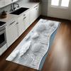 Generic Passatoia Antiscivolo Lavabile 50x220 cm Paesaggio della città di Dandelion Runner 3D per Corridoio e Cucina