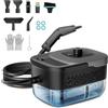 Dzaki Pulitore a Vapore, Pulitore a Vapore Portatile, 1600ML Serbatoio, 4 Bar | 15s Riscaldamento, 3.5m Cavo, 3 Livelli di Vapore, Steam Cleaner per Cucina Bagno Divano Auto Finestra Piastrelle Fughe