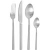 Pintinox Set da 24 Posate Serie Lucky Satinato, Acciaio Inox Nichel free