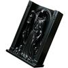 HOHOVYVY Candelabro gotico nero stile vintage per Halloween | Design gotico, colore nero, look perfetto per Halloween, supporto stabile, accattivante per ogni festa (F)