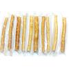 Al Amana Miswak 10 pezzi XXL - Siwak - Meswak - Misvak - Sewak Stick - Spazzolino da denti in legno vegano dell'albero dello spazzolino persica sottovuoto per denti puliti (10), 15 cm, beige