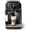 PHILIPS 5400 Macchina Caffè Automatica, 12 bevande, Caraffa LatteGo | 4 profili personalizzabili, Display intuitivo, Macinacaffè in ceramica, Montalatte automatico, colore nero (EP5441/50)