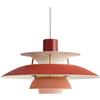 Louis Poulsen - Sospensione PH - Rosso - Alluminio - Designer Poul Henningsen
