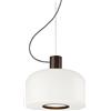 Flos - Sospensione Bellhop - Marrone - Vetro opalino triplex - Designer Barber & Osgerby