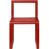 Ferm Living - Sedia per bambino Little Architect - Rosso - Impiallacciatura in frassino - Designer Says Who