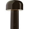 Flos - Lampada senza fili ricaricabile Bellhop - Marrone - policarbonato - Designer Jay Osgerby