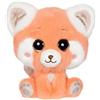 Gipsy Toys - Kawami Panda Rosso - Peluche Kawaii - 22 cm - per Bambini | Testa Generosa e Sguardo Brillante - Pelo Doppio Ultra Morbido - Dalla Nascita - 6 Animali, 3 Formati - Idea Regalo Kawaii