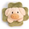 NICI Mini MagNICI 61870 - Maialino di Peluche con Quadrifoglio e calamita, aderisce a superfici Metalliche, lavagne magnetiche, Manici di Borsa, da Portare con sé Anche in Viaggio, Idea Regalo, 7 cm, Rosa