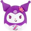 Squishmallows SQSN01627 - Peluche ufficiale Jazwares Hello Kitty Kuromi, 20 cm, super morbido