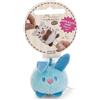 NICI Pibu 62931 - Morbido Coniglietto di Peluche, per Coccole e Giochi, per Bambini e Adulti, Fantastica Idea Regalo, 5 cm, Azzurro