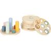 small foot Gioco educativo Montessori logistecca, per bambini dai 2 anni