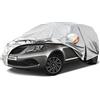 kayme Telo Copriauto, Kayme Copertura per Auto Impermeabile, Compatibile con 1996-2024 Lancia Ypsilon, Anti UV Anti Vento Antipolvere a 6 Strati con Cerniera e in Cotone.(Consegna in 3-7 giorni)