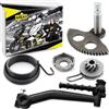 Area1 Kickstarter + kit di riparazione compatibile con Yamaha Aerox 50 (R/Naked) Neos Jog R BWS Why adatto per MBK Nitro Booster Ovetto MachG Stunt compatibile con Malaguti F10 Jet F12 Phantom F15
