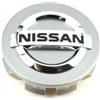 NISSAN Coprimozzo Stemma Cerchi in Lega per Juke Qashqai MICRA X-Trail Originale 55mm Coppetta Borchia Tappo Nuovo