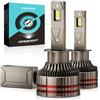 KOYOSO Lampadine H1 LED 160W 32000LM Kit Lampada Sostituzione per Alogena | Canbus Ready, Luminosità Potenziata, IP68, 360° light No Dark, 15000RPM Fan & 2 Copper Tubes Raffreddamento Ottimale