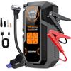 Ozovphy 8000A Avviatore Batteria Auto con Compressore 150 PSI | Starter Batteria Auto Portatile con Power Bank, per Auto fino a 10,0L Benzina e 8,0L Diesel, Luce LED 600LM