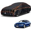 kayme Telo Copriauto Antigrandine, Adatto per Auto a BMW 4 serie(2020-2024), Kayme Copertura Auto Antigrandine Impermeabile E Resistente Anti UV Antipolvere Vento, con strisce riflettenti - Nero.