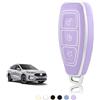 TOOMUME Cover Chiave Auto per Ford Focus MK3 MK4 ST Kuga Fiesta Puma C-Max | Silicone Morbido, Antiurto, Anticaduta, Antigraffio, Custodia Protettiva Chiave per S-Max B-Max Mondeo Ecosport Galaxy Ranger