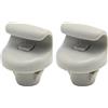 Ollanoos 2 clip di ricambio per aletta parasole per Nissan Qashqai J10 X-Trail T30 2000-2007 Tiida C12 2011-2019 Juke F15 2011-2017 Frontier 2005-2017