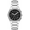 Armani Exchange Orologio da uomo, Movimento cronografo al quarzo e cassa da 42 mm con cinturino in acciaio inossidabile