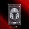 Showcase Lab IT Teca L137 | Per Set Lego® 75328 - Casco del Mandaloriano