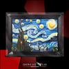 Showcase Lab IT Teca LP76 | Per Set Lego® 21333 - Vincent Van Gogh - Notte Stellata