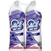 ACE WC Gel Candeggina Lavanda, Sbianca e Igienizza, 2x750 mL | ACE WC Gel con Candeggina, Profumo di Lavanda, Copertura Totale del WC con Esclusivo Sistema Multigetto