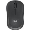 Logitech M240 Silenzioso Bluetooth Mouse, Wireless, Compatto | Portatile, Smooth Tracking, batteria 18 mesi, per Windows, macOS, ChromeOS, PC, Mac, Laptop, Tablet - Grafite