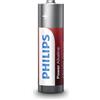 PHILIPS Batterie AA 4 Pezzi - Batterie Alcaline - LR6 - Durata fino a 10 Anni