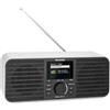 TechniSat VIOLA 350 IR - Radio Internet stereo con DAB+ e FM | Bluetooth, streaming audio, 16 W (RMS), display a colori da 2,4 pollici dimmerabile, ingresso AUX, presa per cuffie, Argento