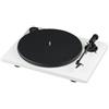 Pro-Ject Primary E Phono, giradischi con preamplificatore phono, bianco | Preamplificatore phono integrato, uscita phono o linea commutabile, Plug & Play con Ortofon OM, cinghia, 33 e 45 giri/min