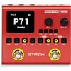 STRICH Master Tone MT‑01 doppio interruttore Lite pedale multieffetto chitarra,portatile,125 effetti,99 preset,11 moduli,100 ritmi di batteria,looper 40s,20 slot IR/NAM,interfaccia audio USB,Rosso