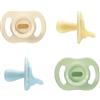 Tommee Tippee Ciuccio Ultra-light StayPut, 6-18 Mesi | Confezione da 4, Ortodontico Succhietto, Design Monoblocco in Silicone