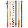 LEGAMI Set di 6 penne gel cancellabili, inchiostro colorato cancellabile | Gorilla, gallina e pelliccia, confezione da 4 disegni di fattoria, inchiostro termosensibile, punta da 0,7 mm