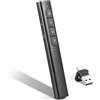 VOVIGGOL USB/Tipo-C 2 in 1 Slide Presenter Mac Presentatore Wireless Puntatori per Presentazioni, Hyperlink Volume PPT Puntatore Telecomando Penna Presentazioni Powerpoint per Mac iPad Computer Laptop