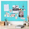 EYERIYO Bacheca Grande Autoadesiva 40x60 cm, Bacheca Autoadesiva in Sughero, Bacheca Decorativa in Feltro, Fototela Pieghevole, Memoboard Vision Board