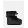 MOON BOOT ICON LOW FAUX FUR TECNICA, NERO