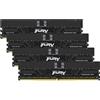 Kingston FURY Renegade Pro (4 x 32GB, 6400 MHz, RAM DDR5, R-DIMM), Memoria RAM, Nero