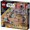 LEGO Set di costruzione pack da battaglia soldato clone e droide STAR WARS 75372