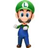 Action figure articolata con accessori NENDOROID-SUPER-MARIO-BROS LUIGI 10 CM