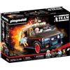 PLAYMOBIL Furgone giocattolo con 4 figure EQUIPO-A 70750
