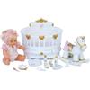 FAMOSA Parco giochi con bambola neonata in pigiama BARRIGUITAS-BFG04000