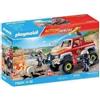 PLAYMOBIL Camion dei pompieri giocattolo con personaggi ACTION HEROES 71824