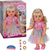 ZAPF CREATION Bambola con accessori per acconciature BABY BORN CARLA 43CM