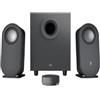 LOGITECH Altoparlanti Bluetooth per PC con subwoofer Z407 2.1 40W