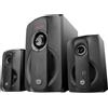 Sistema di altoparlanti 2.1 con subwoofer, Bluetooth, radio FM e USB/SD H400 DAR
