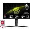 MSI Monitor gaming curvo da 27 pollici MAG 275CQRF-QD-E2 WQHD 180HZ RAPID-VA